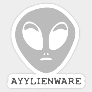 Ayylienware Sticker